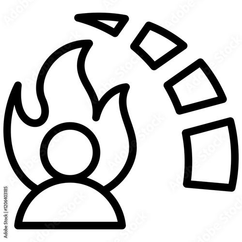 Performance Outline Icon
