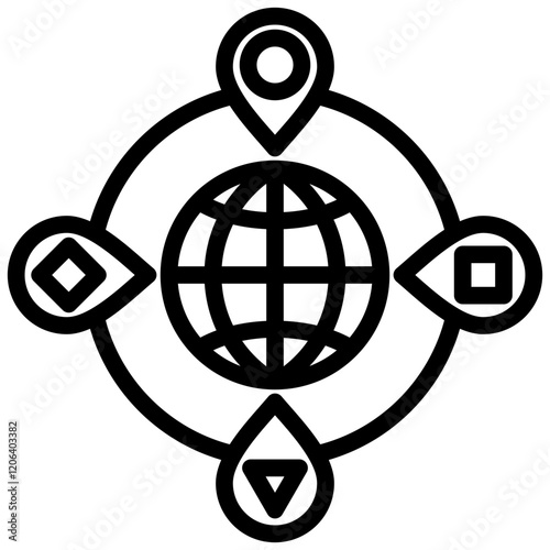 Culture Outline Icon