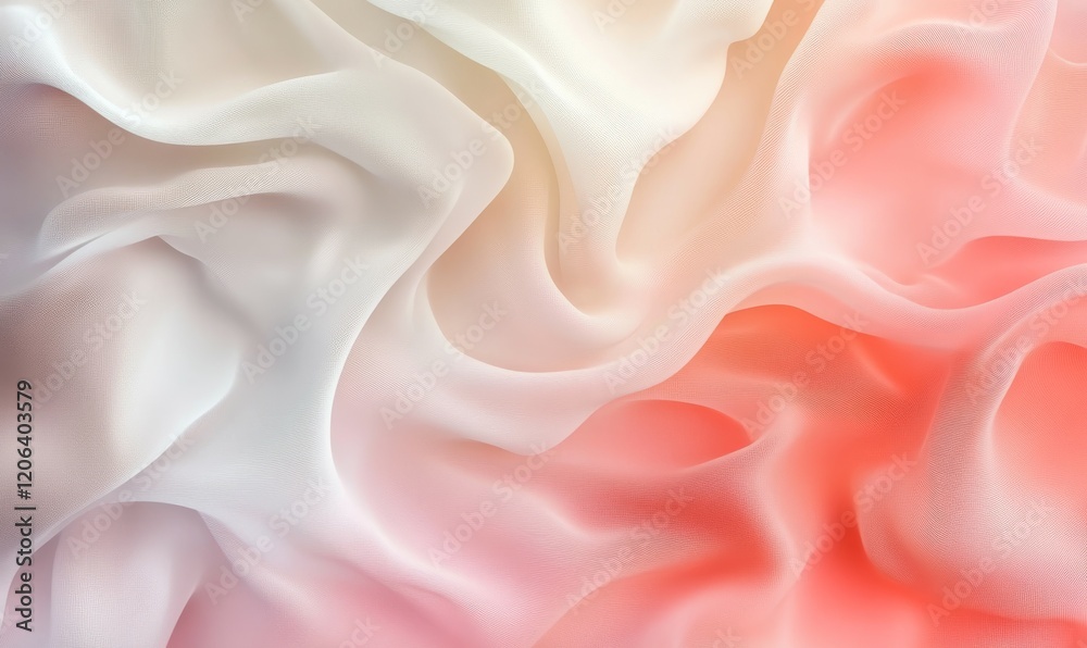 Obraz premium Fluid and colorful abstract background with smooth gradients aerial