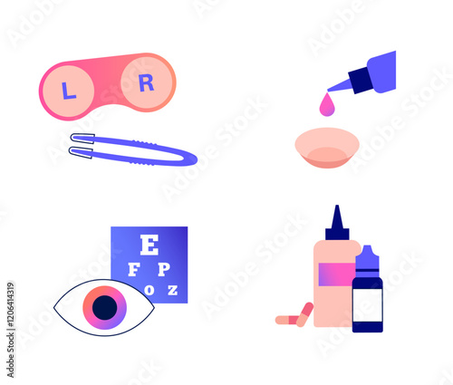 Contact lenses concept