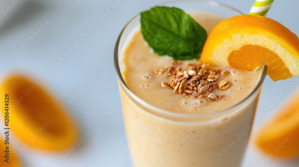 Creating a delicious and nutritious breakfast smoothie at home Creating a delicious and nutritious breakfast smoothie at home