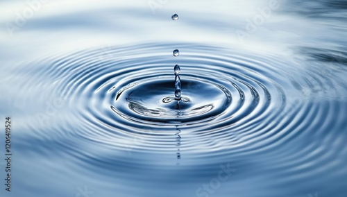Water Drop Impact: Ripples, Surface Tension, and Fluid Dynamics in Slow Motion