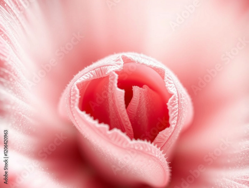 Pink Rose Petals Valentine Background - Romantic Floral Elegance