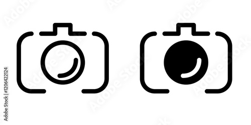 Camera icon design template