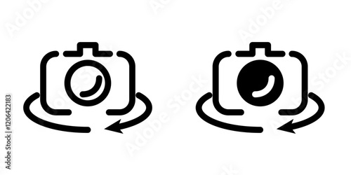 Camera icon design template