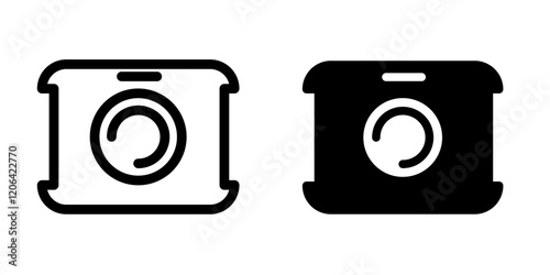 Camera icon design template