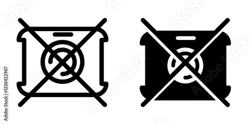 Camera icon design template