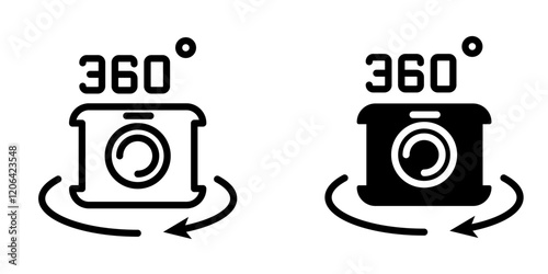 Camera icon design template