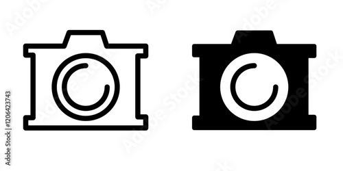 Camera icon design template