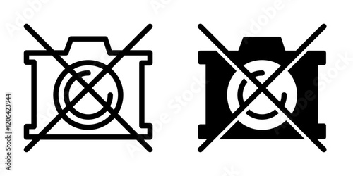 Camera icon design template