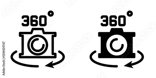 Camera icon design template