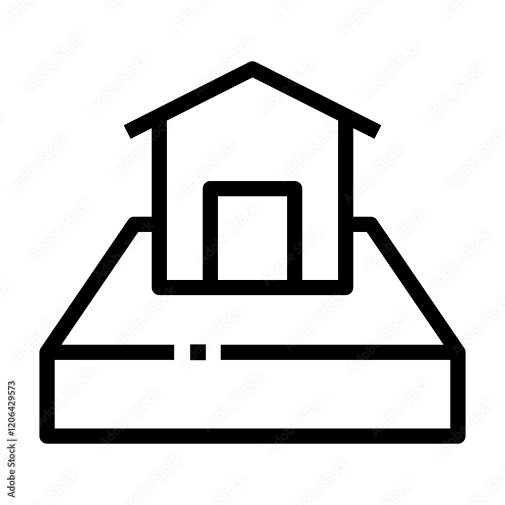 plot Line Icon plot Line Icon
