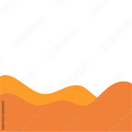 Landscape with desert 