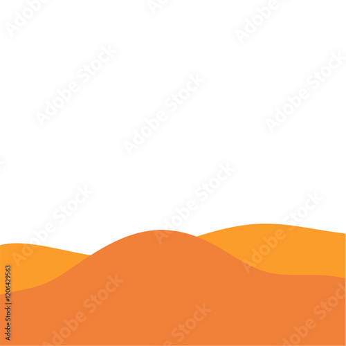 Landscape with desert