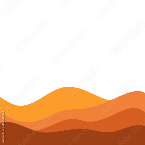 Landscape with desert