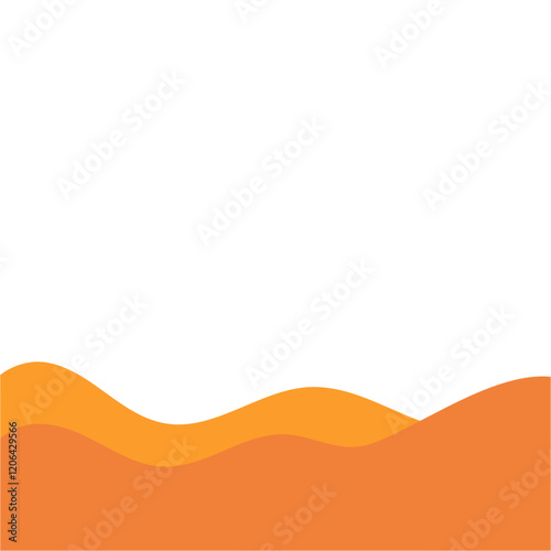Landscape with desert