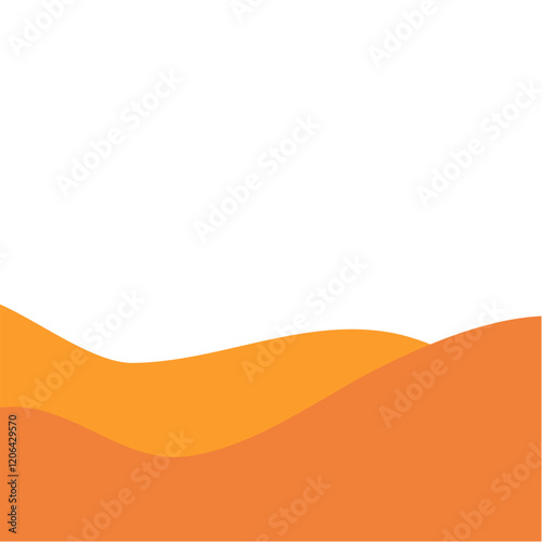 Landscape with desert
