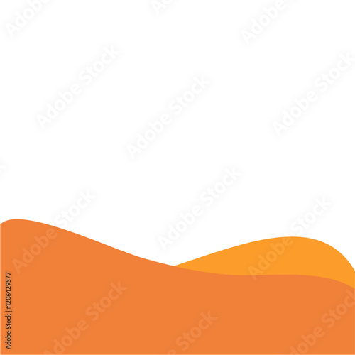 Landscape with desert