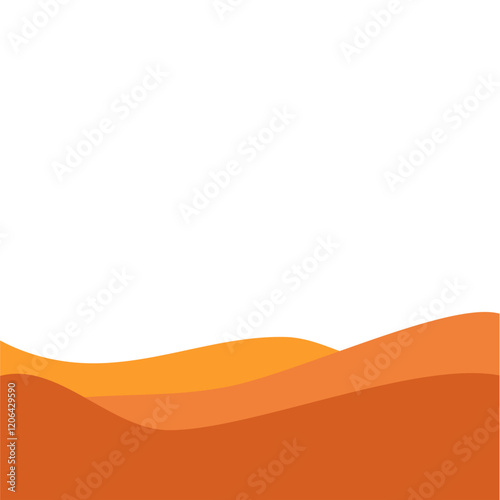 Landscape with desert