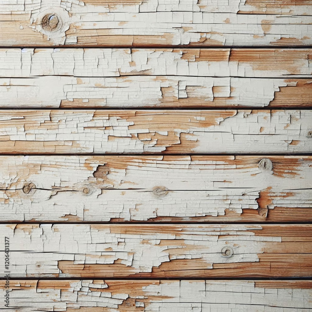 Horizontal lines of aged wood, showing the effects of time and paint. Horizontal lines of aged wood, showing the effects of time and paint.