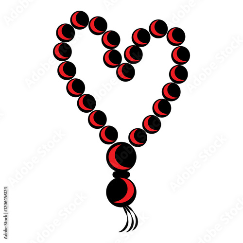 tasbih logo template simple