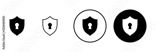 Security icon vector. protection sign and symbol. privacy. vpn