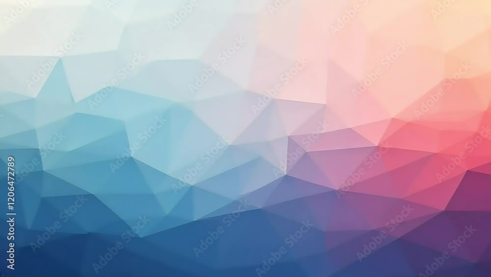 Abstract Geometric Background Gradient Blue White Pink Low Poly Pattern Abstract Geometric Background Gradient Blue White Pink Low Poly Pattern