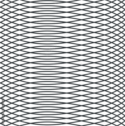 Line mesh or lattice with arched lines.