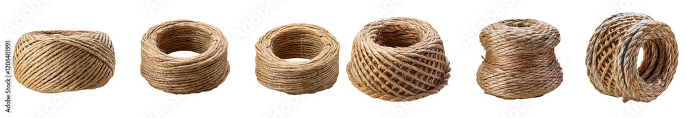 Various sizes of twine Various sizes of twine