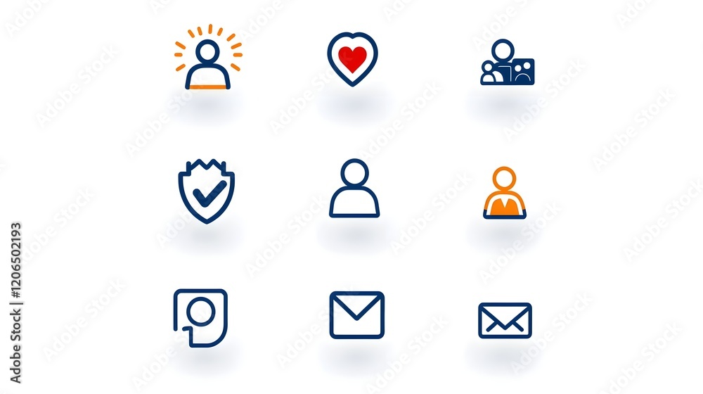 Collection of 6 minimal thin line icons featuring participants groups and organization members with simple outlines and modern design perfect for community social and workforce themed concepts and Collection of 6 minimal thin line icons featuring participants groups and organization members with simple outlines and modern design perfect for community social and workforce themed concepts and