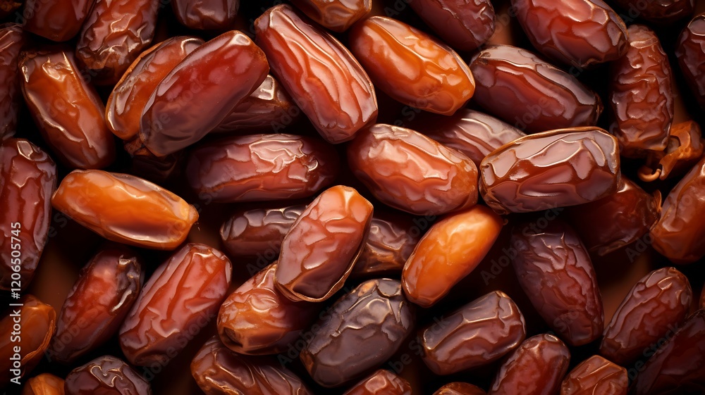 Obraz premium Fresh ripe Dates as background