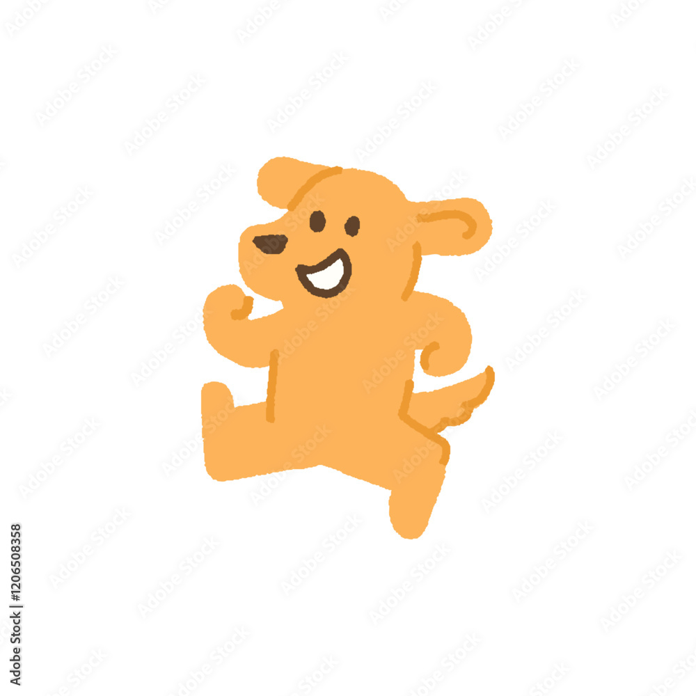 犬 かわいい キャラクター お散歩 手書き 犬 かわいい キャラクター お散歩 手書き