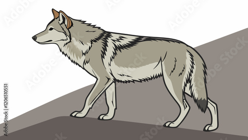 wolf vector illustration
