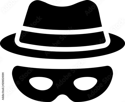 Burglar Glyph Icon