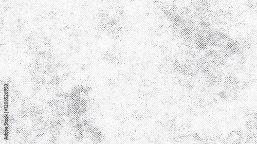 Abstract black and white pixelated fabric texture with grainy halftone pattern, resembling risograph print and layered fibers. Perfect for graphic design, printmaking, and monochrome backgrounds.
