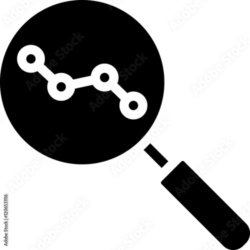 Economy Crash Glyph Icon
