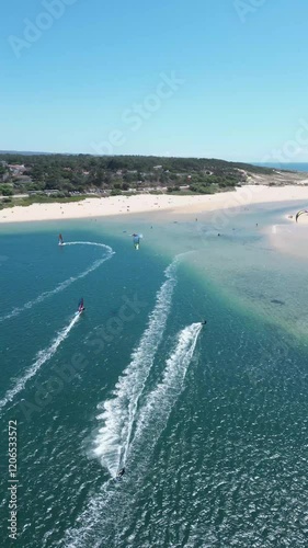 kitesurfing