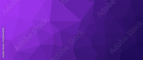 Abstract polygonal purple background
