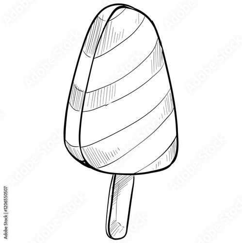 ice cream handdrawn illustration