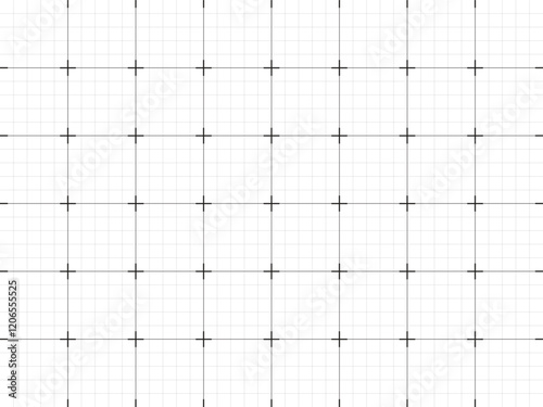 Square grid black background with empty space Design of square graph paper school math sheet grid paper sheet notebook pattern architectural graph paper Vector illustration