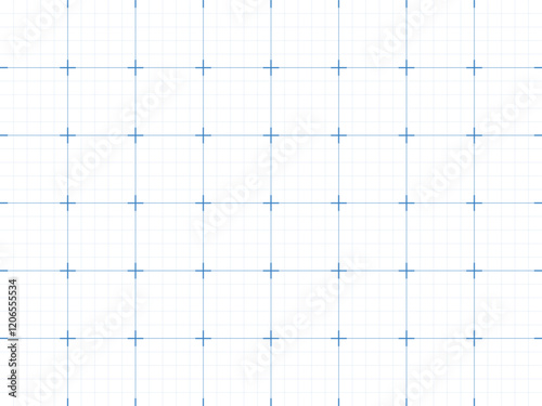 Square grid darkblue background with empty space Design of square graph paper school math sheet grid paper sheet notebook pattern architectural graph paper Vector illustration