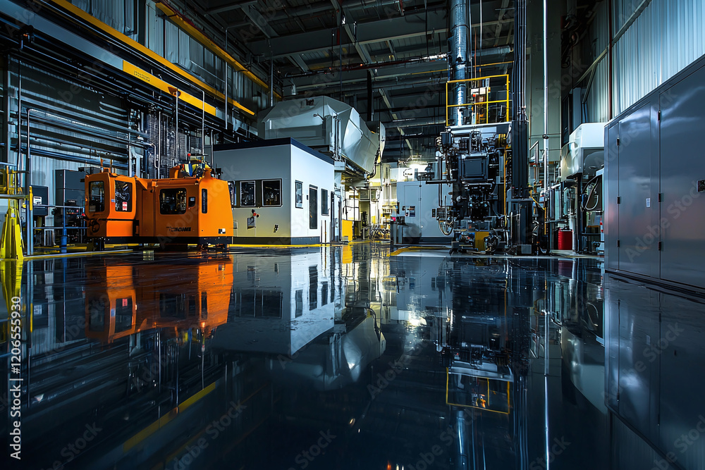 advanced production equipment, industrial space
