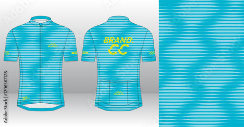 Cycling Jersey Design. Sport Jersey Design Custom Sublimation. photo