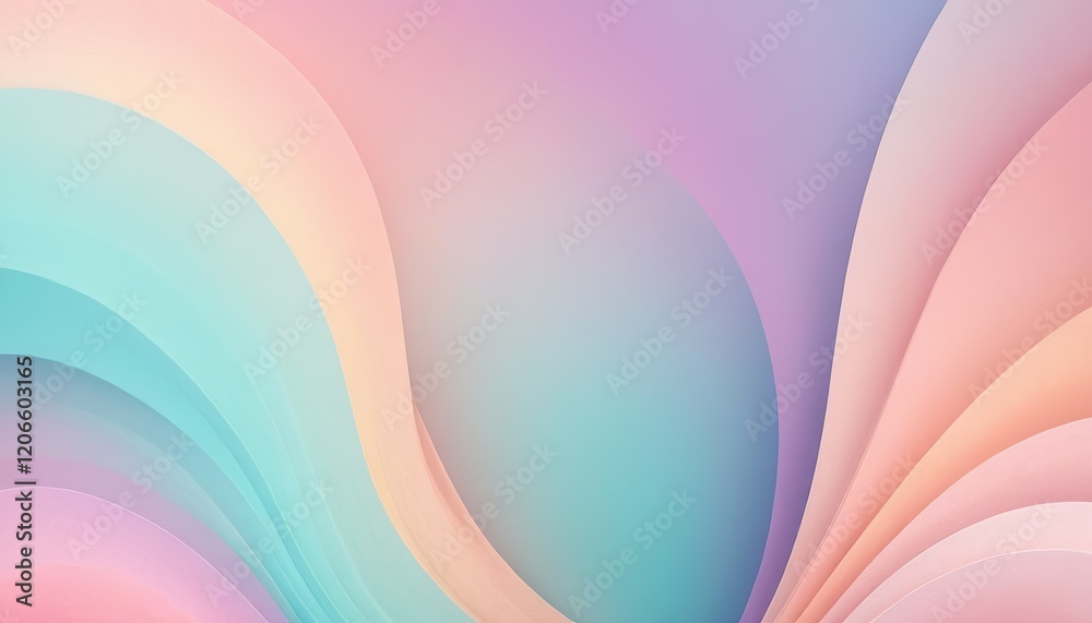 Obraz premium Abstract Wave Background Colorful Gradient Design