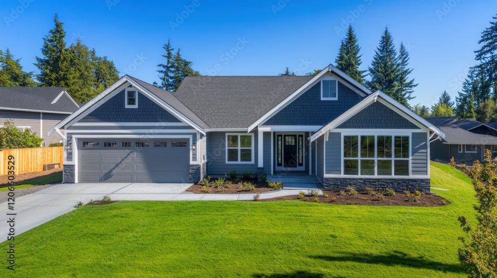 Obraz premium Modern Home Exterior