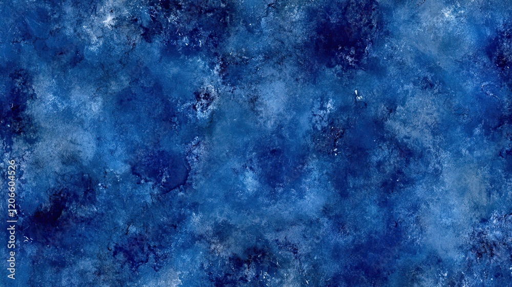 Abstract Watercolor Splash in Varying Shades of Blue Abstract Watercolor Splash in Varying Shades of Blue