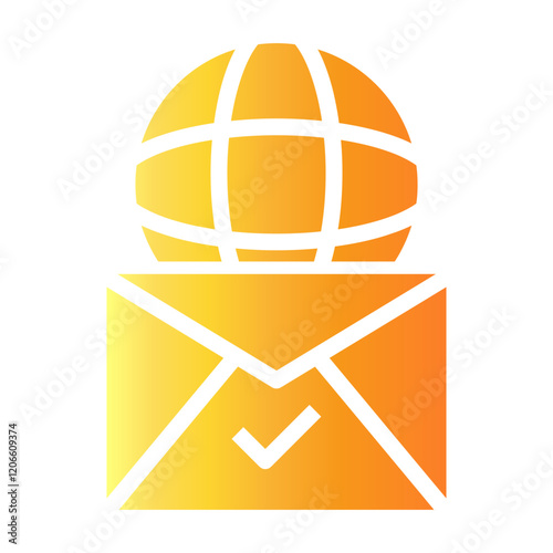 overseas Gradient icon