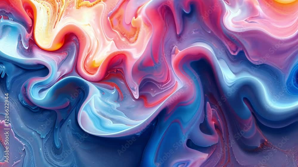 multi color abstract background footage