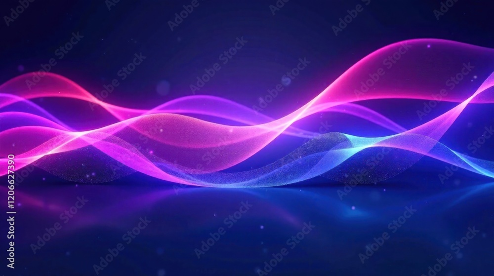 Abstract Vibrant Waves of Light and Energy, a Glowing Digital Art Background Abstract Vibrant Waves of Light and Energy, a Glowing Digital Art Background