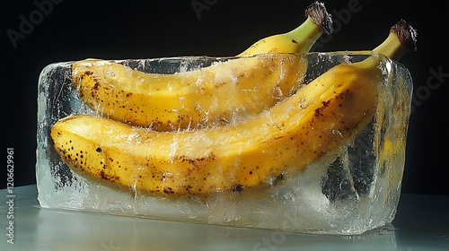 A banana peel is smooth, thin, and waxy, often showcasing a vibrant yellow hue when ripe, with occasional brown speckles or spots that deepen with age. It is flexible yet slightly firm, giving way to 